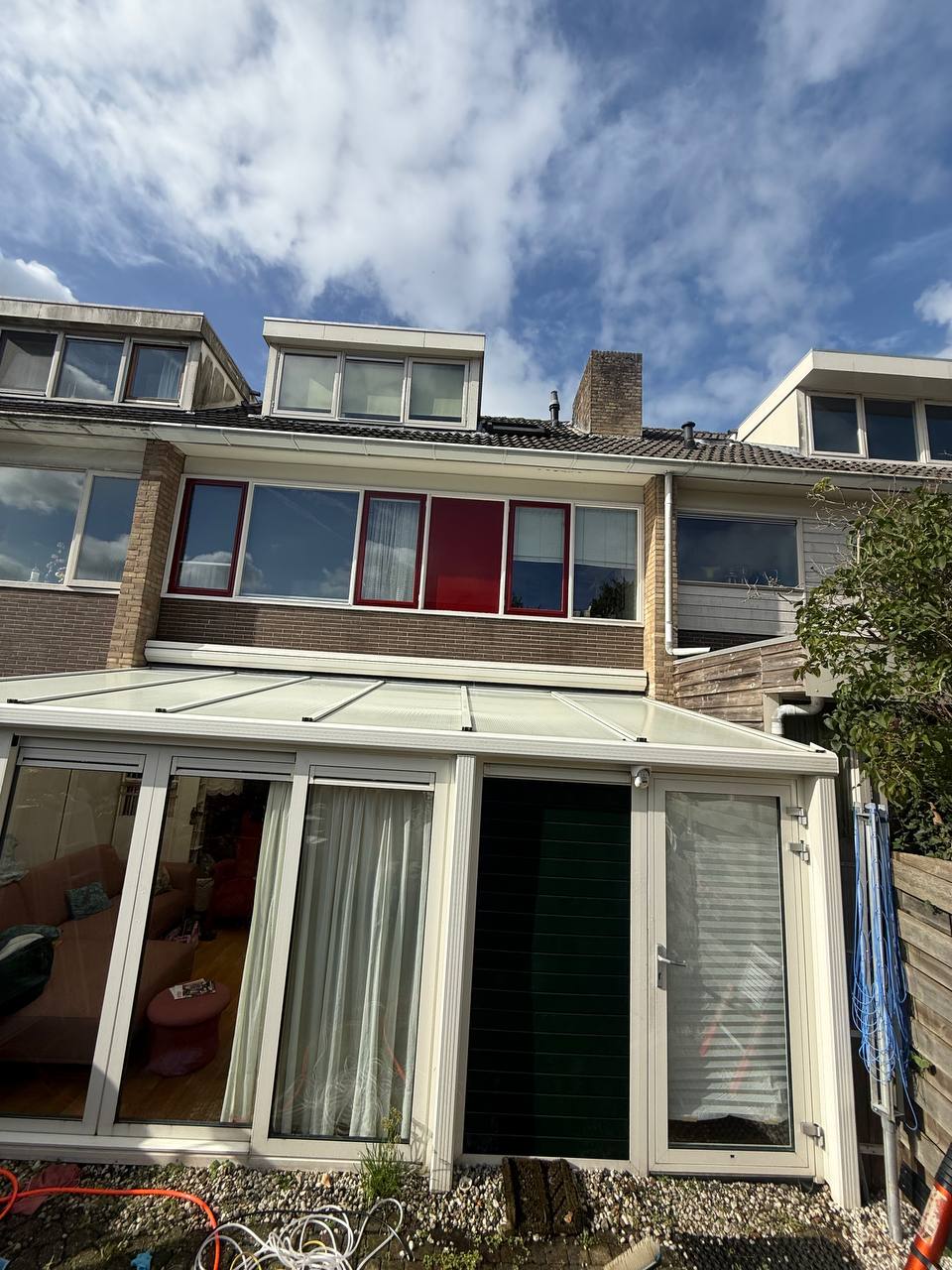 Serre en veranda beglazing gereinigd — Groningen